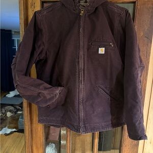 Carhartt Women’s Sherpa Lined Purple Jacket